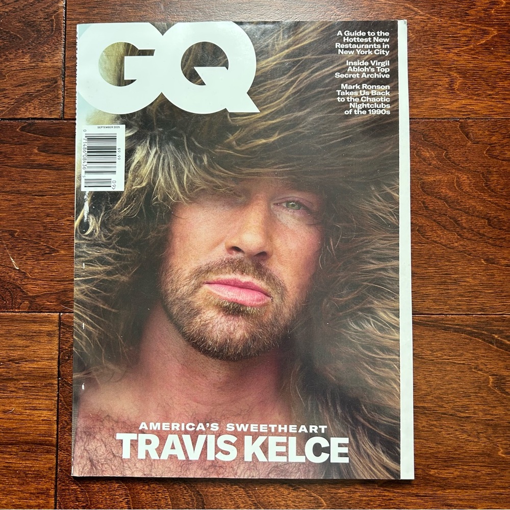 GQ Travis Kelce magazine